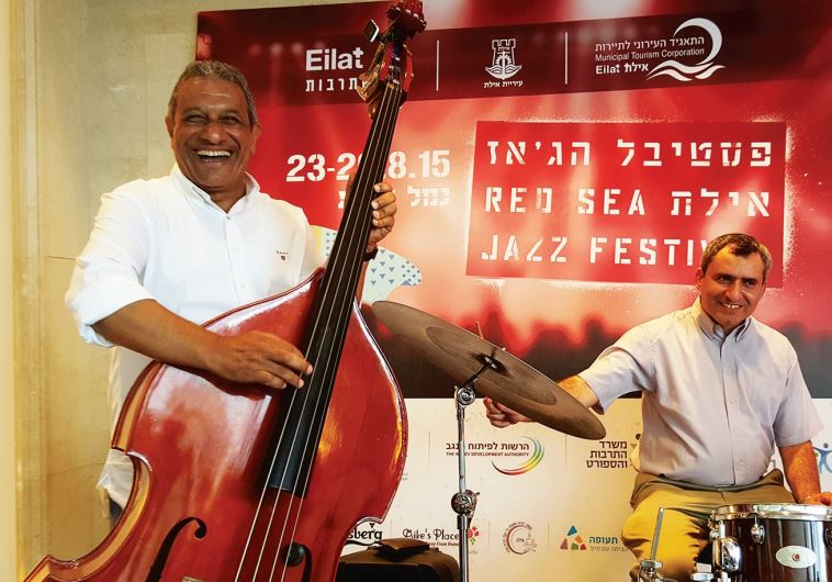 Immigration and Absorption Minister Ze’ev Elkin at The Jazz Festival in Eilat