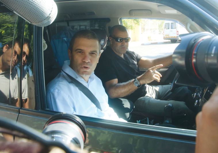 Former IDF Brig.-Gen. Gal Hirsch is seen leaving the Prime Minister’s Office on Tuesday.