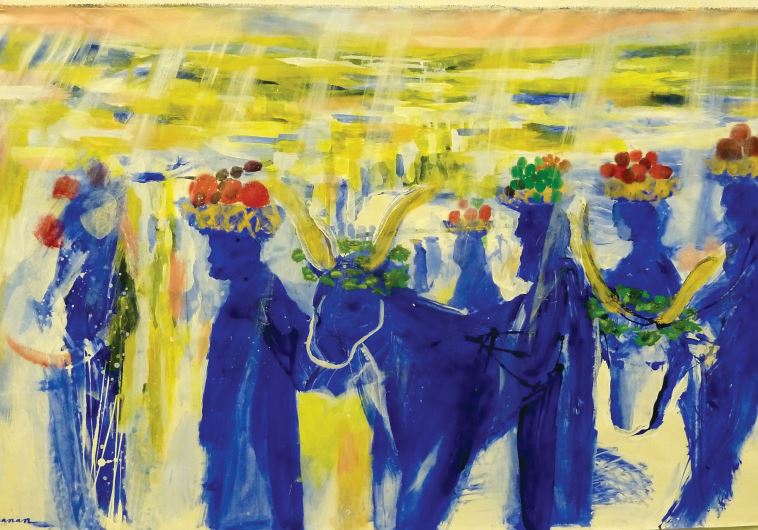 Painting by Yoram Raanan