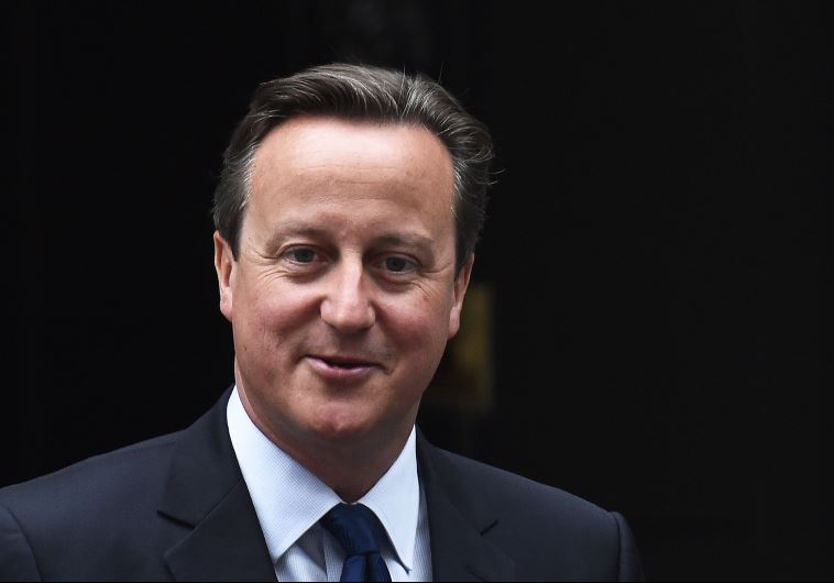 British Prime Minister David Cameron