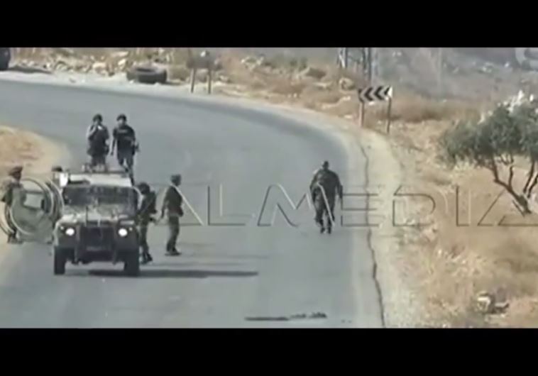 IDF forces, AFP journalists, September 25, 2015
