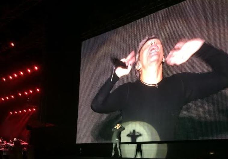 Jon Bon Jovi performs in Tel Aviv