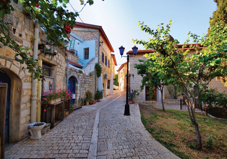Inside the Old City of Safed