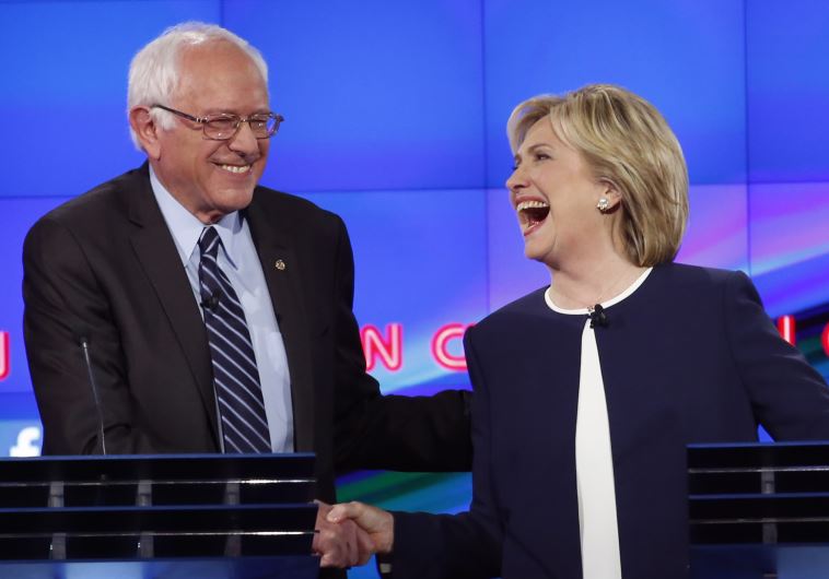 Bernie Sanders and Hillary Clinton