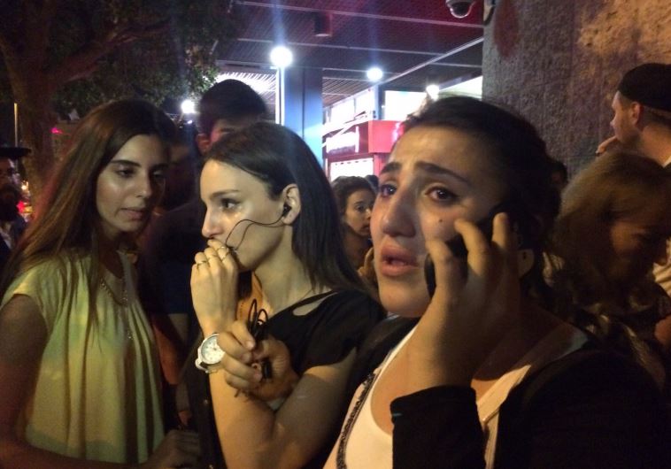 Scene of stabbing attack near Jerusalem Central Bus Station 