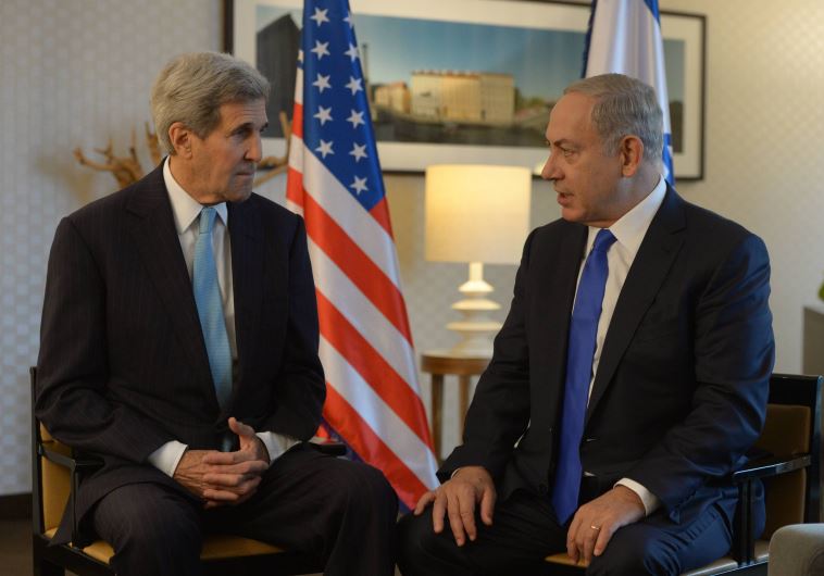 Netanyahu and Kerry meeting in Berlin