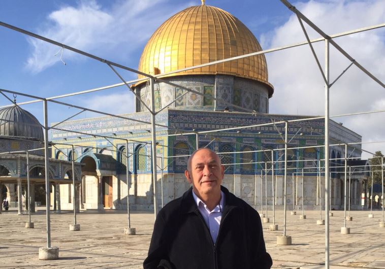 MK Basel Ghattas at Temple Mount