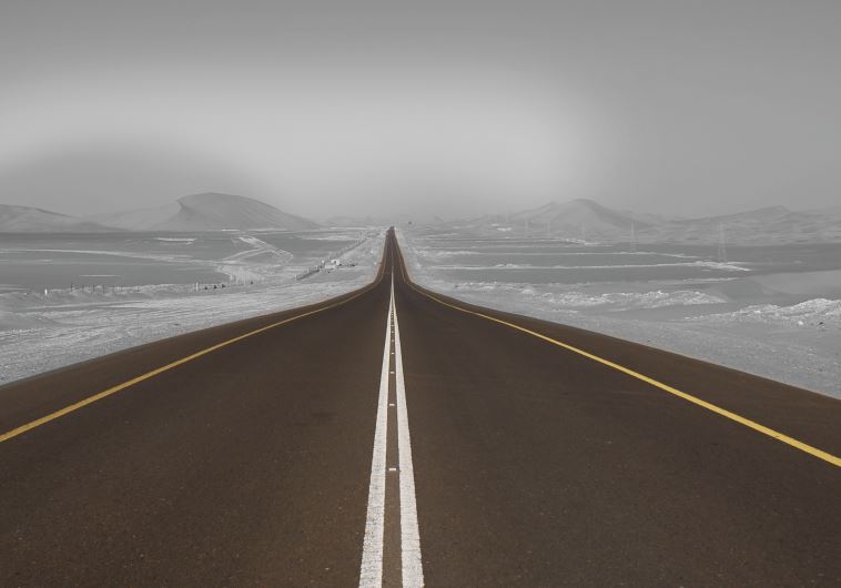 A dark highway