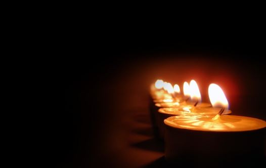 Remembrance candle