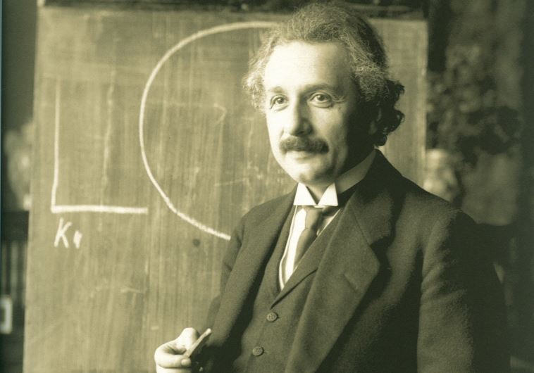 Albert Einstein during a lecture in Vienna in 1921, six years after the scientist announced the completion of his General Theory of Relativity
