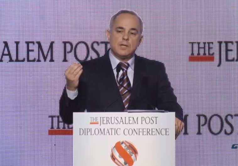 Yuval Steinitz at the Jerusalem Post's Diplomatic Conference