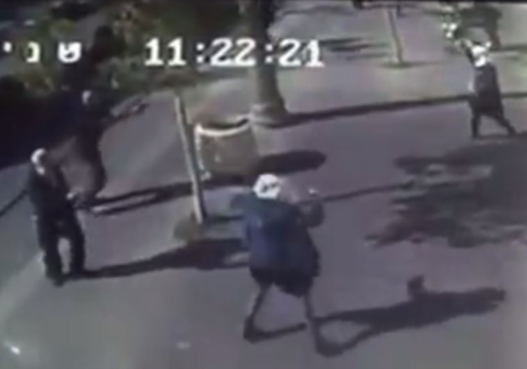 Scene of stabbing attack in Jerusalem