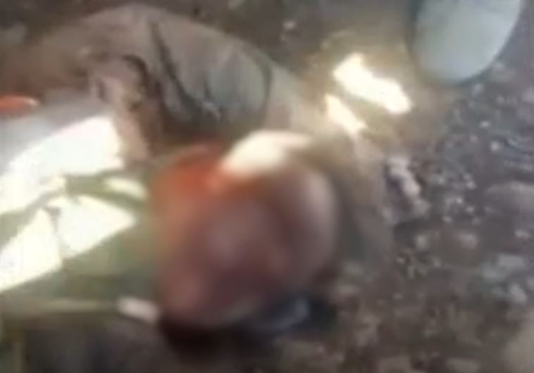 Video shows Russian pilot on ground