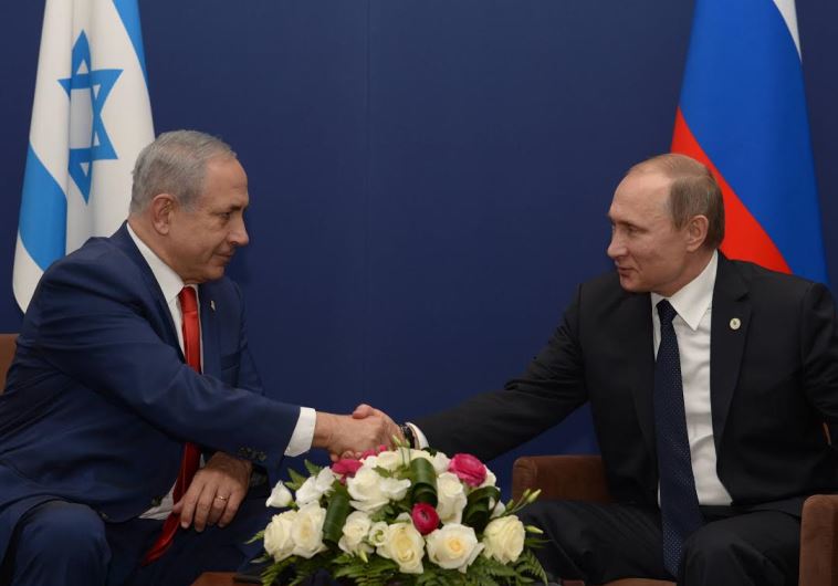 Benjamin Netanyahu and Vladimir Putin.