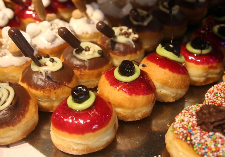 Sufganiot (Hanukka donuts)