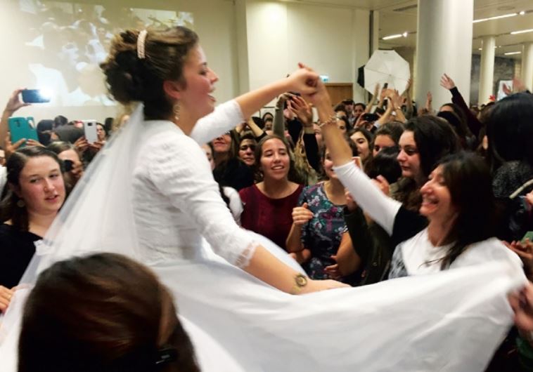 The bride and her celebrants