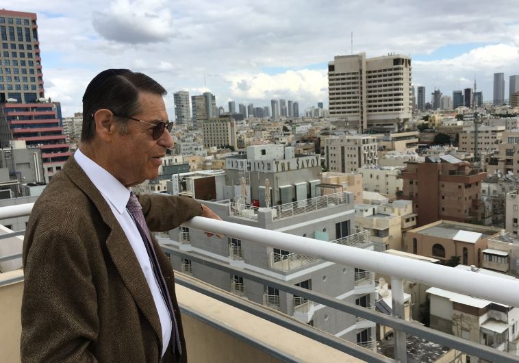 Michael gross, in a luxury apartment development along Tel aviv's water front, is also interested in building affordable rental housing for Israelis.