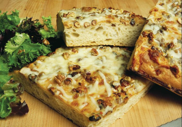 LIONEL VATINET’S walnut and Gruyère focaccia