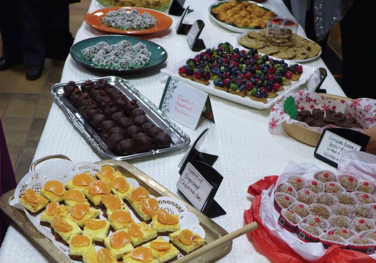 A table full of homemade desserts is guaranteed to bring happy smiles