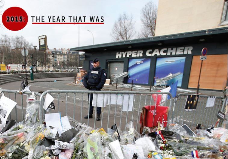 A memorial for the slain victims of the Hyper Cacher kosher supermarket attack in Paris last January. Due to the sensitive nature of his personal story, Oualid declined to be photographed for this piece