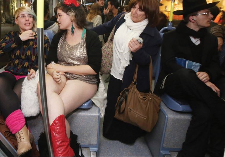 “No Pants Day” in Jerusalem