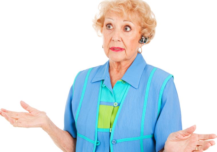 Senior woman (illustrative)