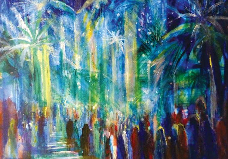 Painting by Yoram Raanan