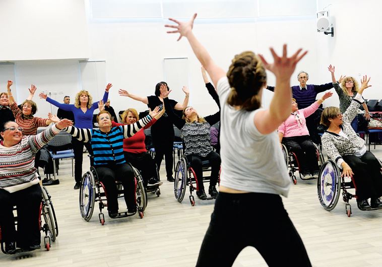 The AXIS integrated dance company of able-bodied and disabled dancers has got the moves – here at Lod’s Ganei Aviv community center