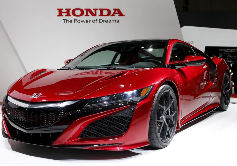 Honda Motor Co's NSX is displayed at the 44th Tokyo Motor Show in Tokyo, Japan