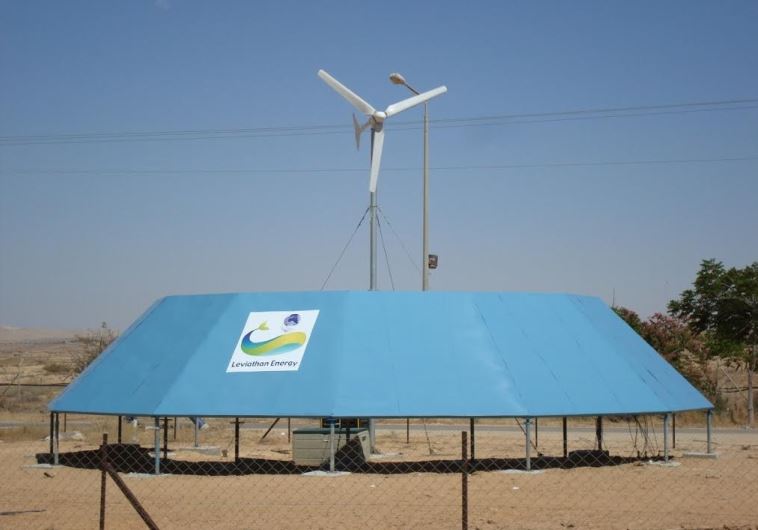 A "Wind Energizer" built by Leviathan Energy Renewables