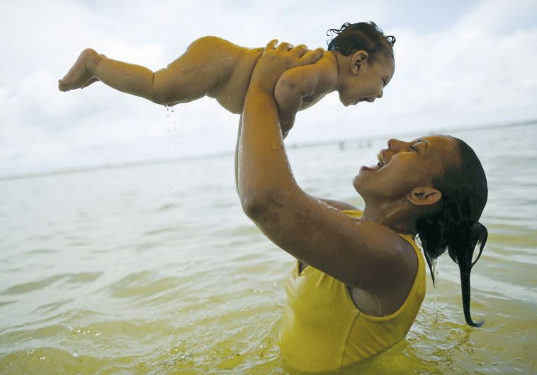 A mother with her baby (illustrative)