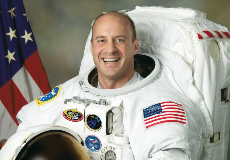 US astronaut Garrett Reisman in an official portrait in an official portrait for NASA, in 2007