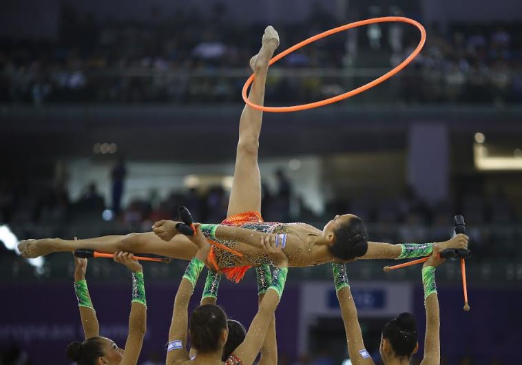 Israel's national rhythmic gymnastics team
