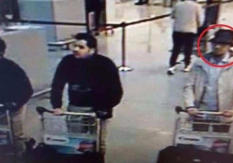 Security camera footage shows three men that Belgian police suspect of carrying out the attacks in Brussels