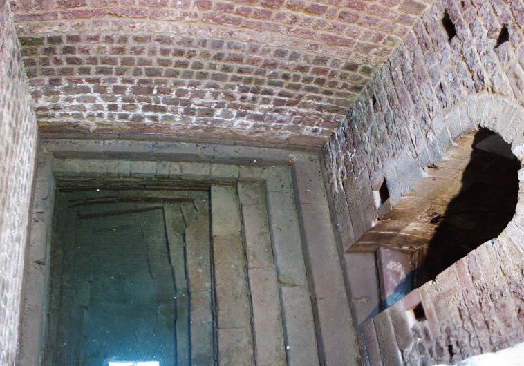 Pool of a medieval mikve in Speyer, Germany, dating back to 1128