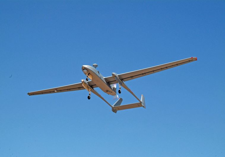 Israel Aerospace Industries Heron drone ‏