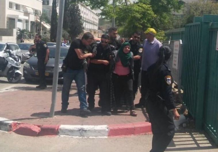 Scene of stabbing attack in Rosh Ha'ayin