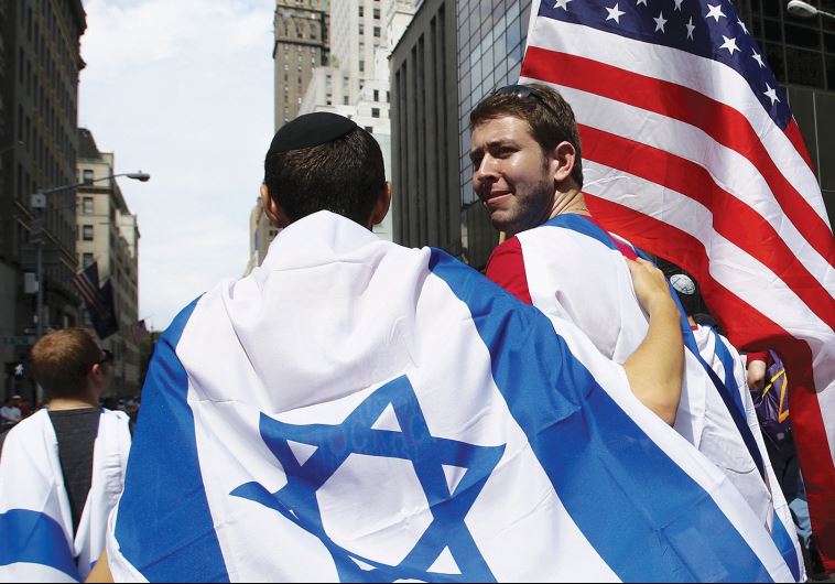 People take part in the 51st annual Israel parade in New York City last year