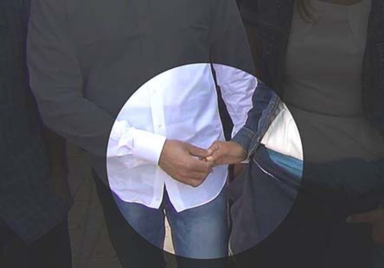 An image from the secret marriage ceremony on Temple Mount. 