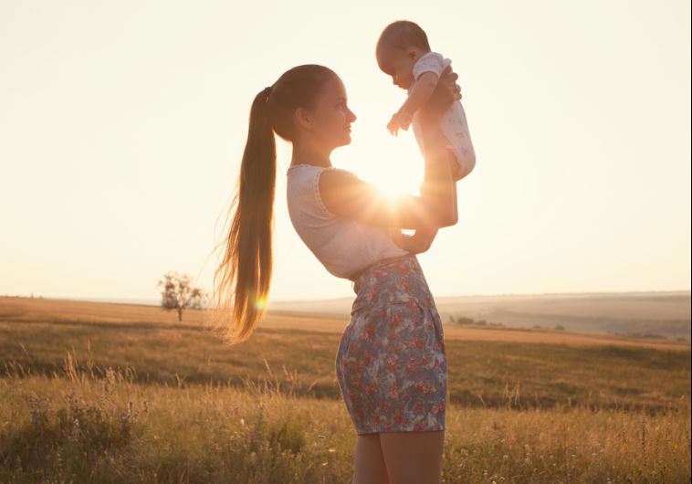 A mother and her baby (illustrative)