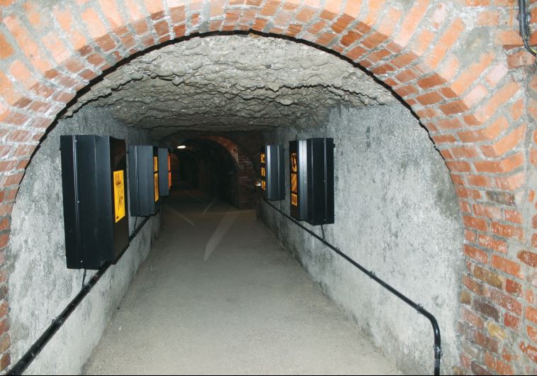 The Tunnel of Memory, which commemorates some of the local Holocaust victims
