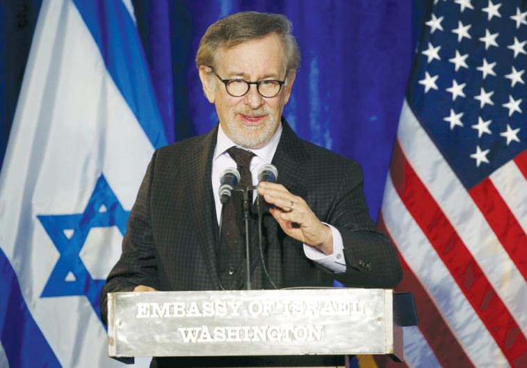 American film director and producer Steven Spielberg at the Righteous Among the Nations Award Ceremony in Washington, DC, in January