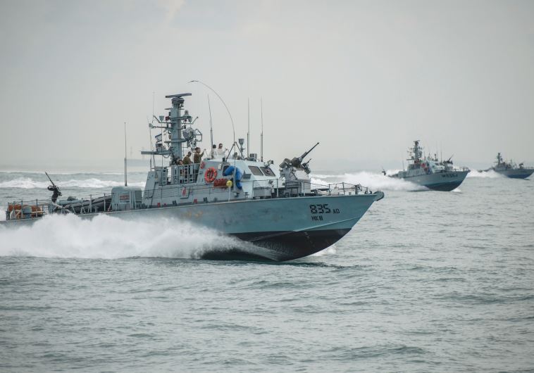 A group of Super Dvora Mk III-class patrol boats defend the coast of Israel along the border with the Gaza Strip