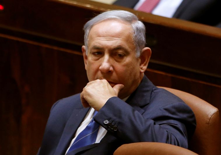 Prime Minister Benjamin Netanyahu at the Knesset