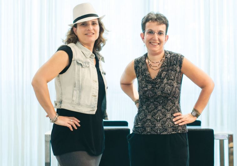 Eve Jacobs (left), with her business partner Nadia Levene, became an entrepreneur with Jerusalem Holiday Homes