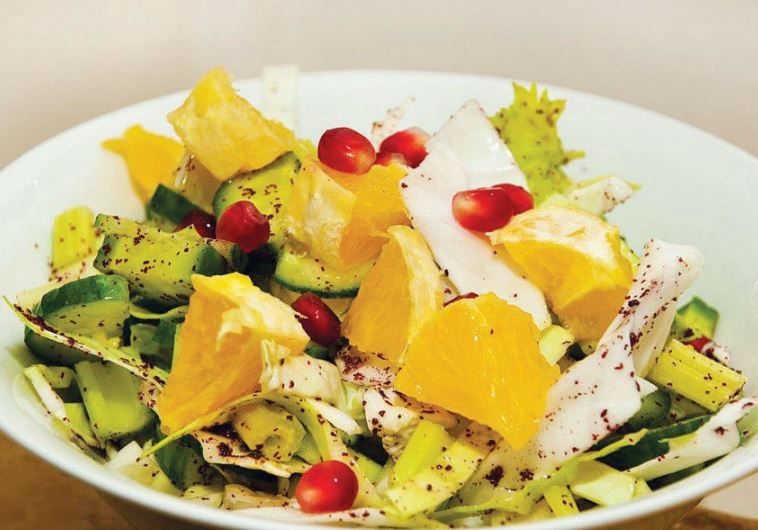 Aharon’s tour may include a visit to the grave of Maimonides, who recommended a green salad for breakfast and whose recipe she faithfully follows (pictured)