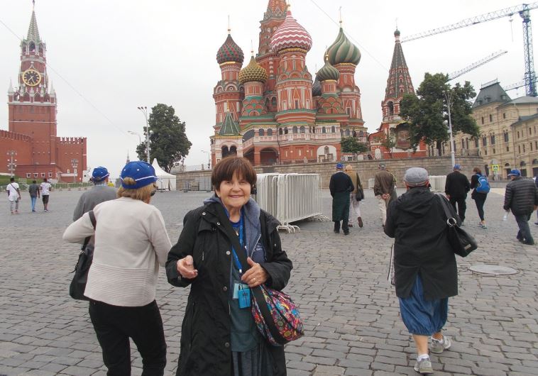 THE AUTHOR stands in Moscow’s Red Square