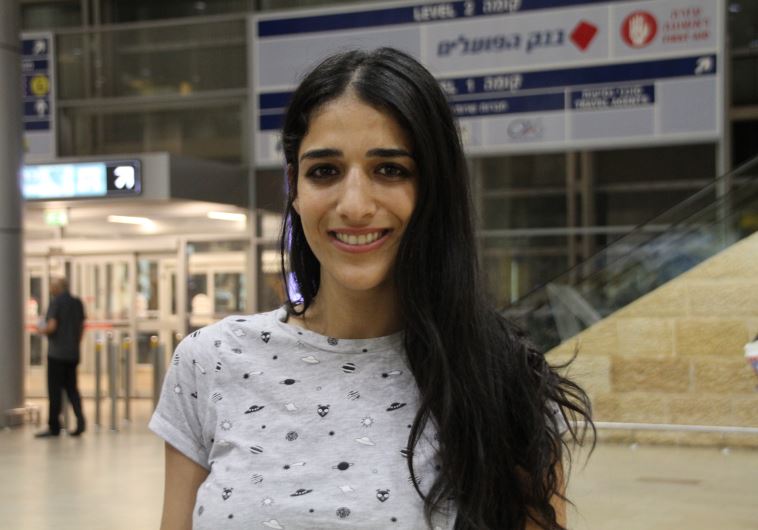 Ela Ben-Harosh at Ben Gurion International Airport