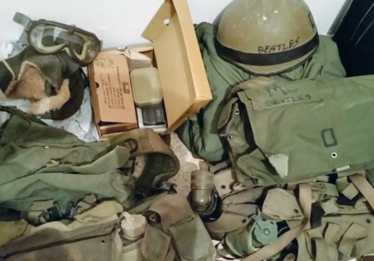 SOME OF THE IDF equipment returned by citizens during an amnesty in April.