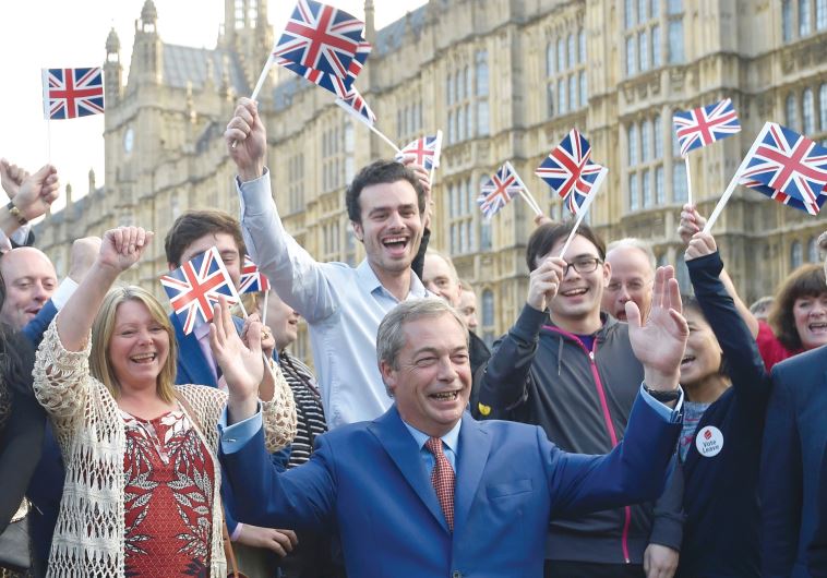 Nigel Farage, the leader of the United Kingdom Independence Party (UKIP), makes a statement after Britain voted to leave the European Union last week.